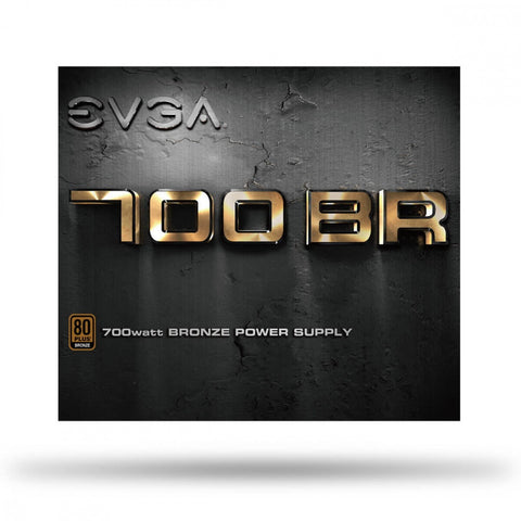 Fuente De Poder Evga 100-Br-0700-K1 700w 80 Plus Bronce No Modular