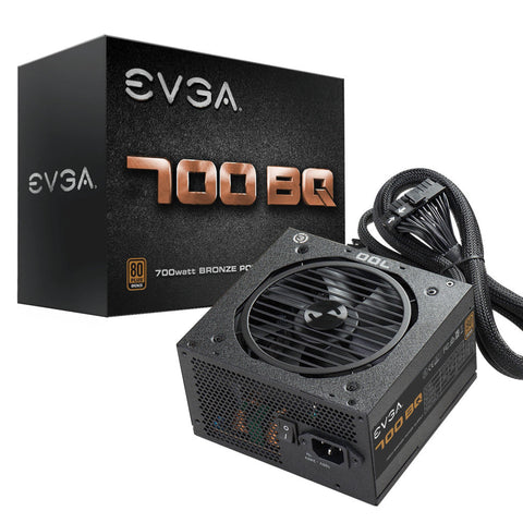 Fuente De Poder Evga 110-Bq-0700-V1 700w 80 Plus Bronce Semi Modular