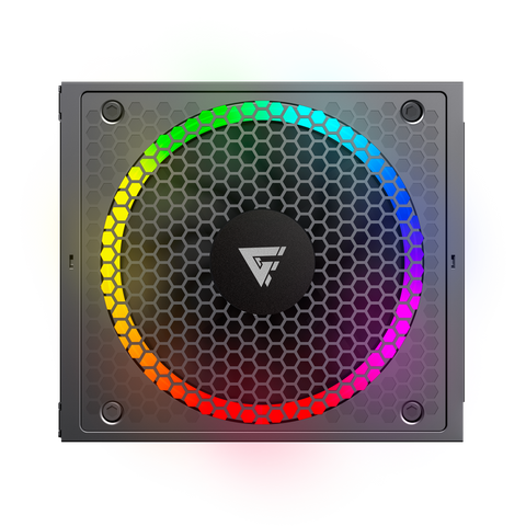 Fuente De Poder Game Factor Full Mod Rgb 1050w 80p Gold 12vhpw 600w Ps (Psg1050)