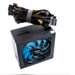 Fuente de Poder Game Factor PSG400 80 PLUS Bronze 20+4 pin ATX, 120mm, 400W, Negro