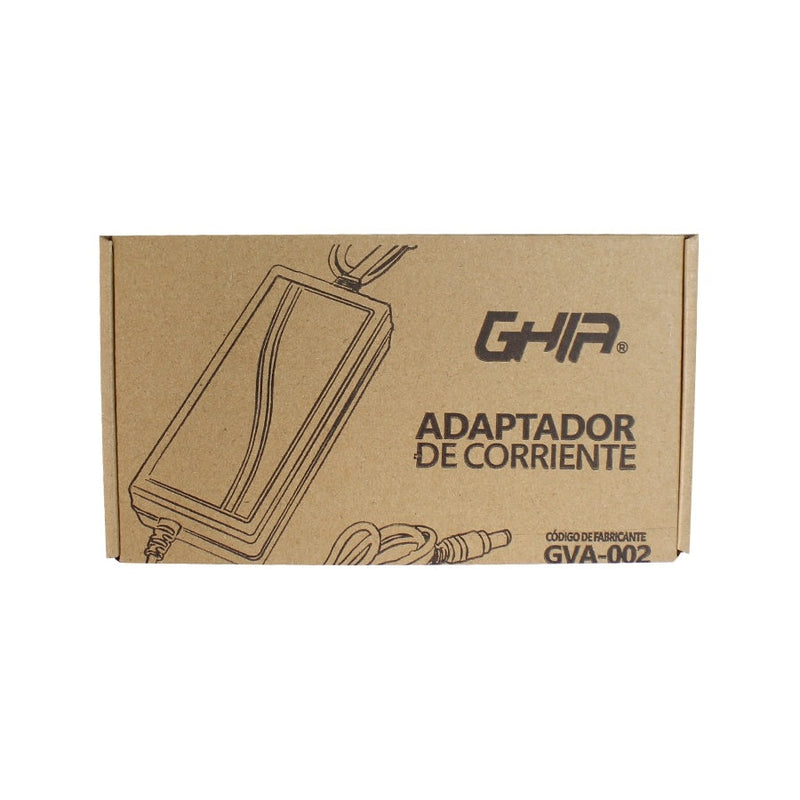 Fuente De Poder Individual Ghia, Para Equipos De Cctv, 12 Volts 3a