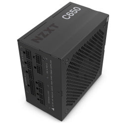 Fuente De Poder Nzxt C650 80 Plus Gold 24-Pin Atx 650w Bk Pa-6g1bb-Us