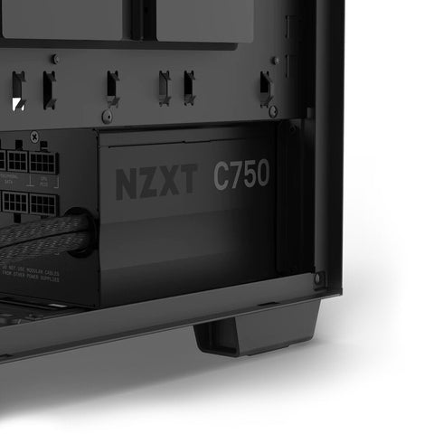 Fuente De Poder Nzxt C750 80 Plus Bronce 24Pin Atx 750W Bk Pa-7B1Bb-Us