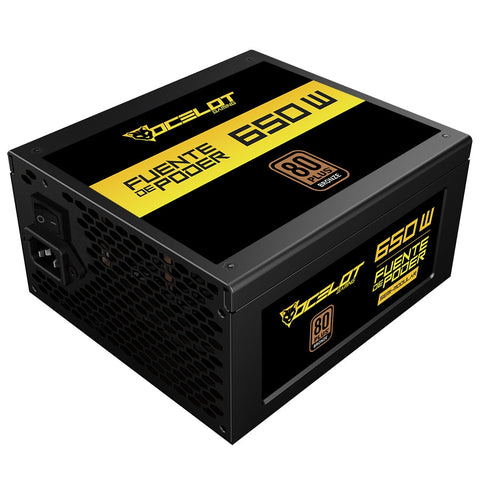 Fuente De Poder Ocelot Gaming - Tipo Atx 650W Semi Modular Certificación 80 Bronce