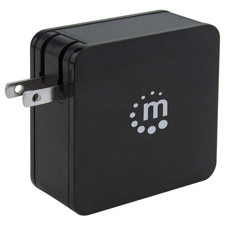 Fuente De Poder Univ.Manhattan Po.Delivery 60w Usb-C+2.4a Usb-A 180214