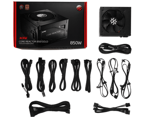 Fuente De Poder Xpg Core Reactor 850w Modbk (Corereactor850g-Bkcu)