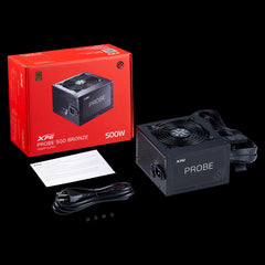 Fuente De Poder Xpg Probe500B-Blackcolor Boxus (Probe500B-Bkcus)