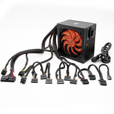 Fuente De Poder Yeyian Gaming Ype-Ps500 Thunder Atx 500w 80 Plus White