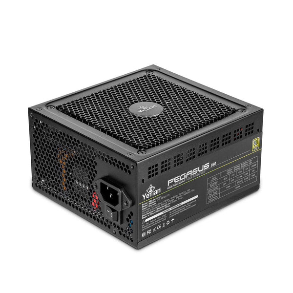 Fuente de Poder Yeyian Pegasus 80 PLUS Gold, Modular, 20+4 pin ATX, 140mm, 850W