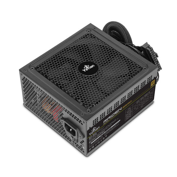 Fuente De Poder Yeyian Yfg-65002-01 Raiden 650W 80 Plus Gold Atx 2.0