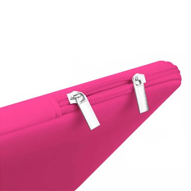 Funda Brobotix  De Neopreno Para Laptop  15.6 Pulgadas, Color Rosa