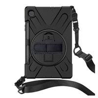 Funda Brobotix De Uso Rudo, Con Correa Y Giro 360 Grados Para Samsung Galaxy Tab S6 Lite 10.4 Sm-P610, Sm-P615, Sm-P613, Sm-P619