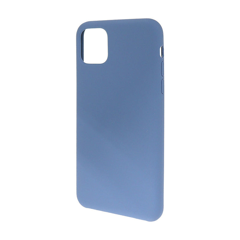 Funda Ghia De Silicon Color Azul Con Mica Para Iphone 11 Pro Max