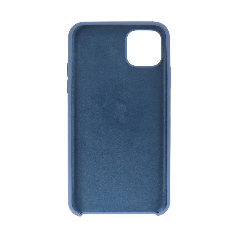 Funda Ghia De Silicon Color Azul Con Mica Para Iphone 11 Pro Max