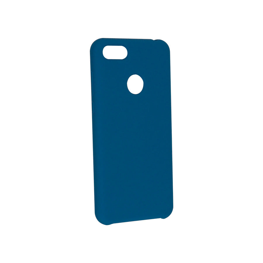 Funda Ghia De Silicon Color Azul Para Motorola E6 Play