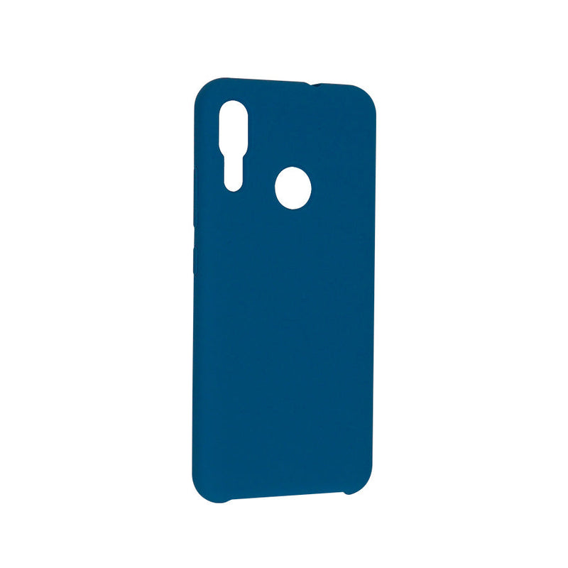 Funda Ghia De Silicon Color Azul Para Motorola E6 Plus