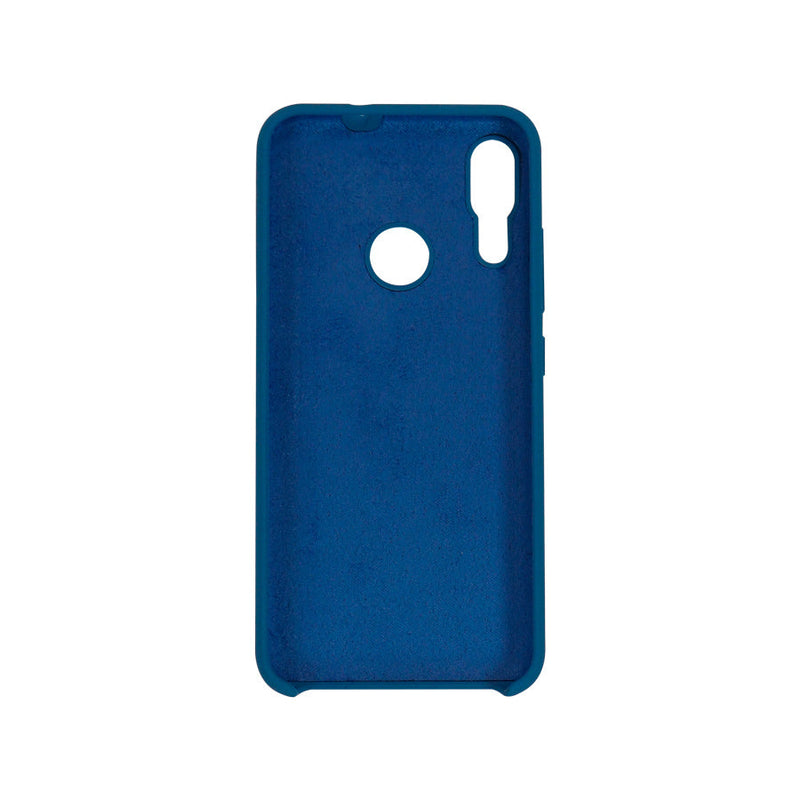 Funda Ghia De Silicon Color Azul Para Motorola E6 Plus