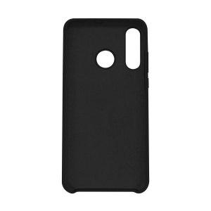 Funda Ghia De Silicon Color Negro Con Mica Para Huawei P30 Lite