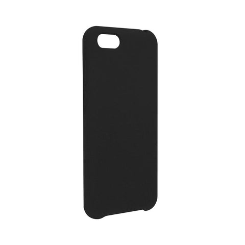 Funda Ghia De Silicon Color Negro Con Mica Para Huawei Y5