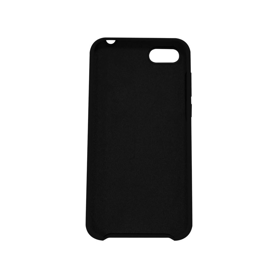 Funda Ghia De Silicon Color Negro Con Mica Para Huawei Y5
