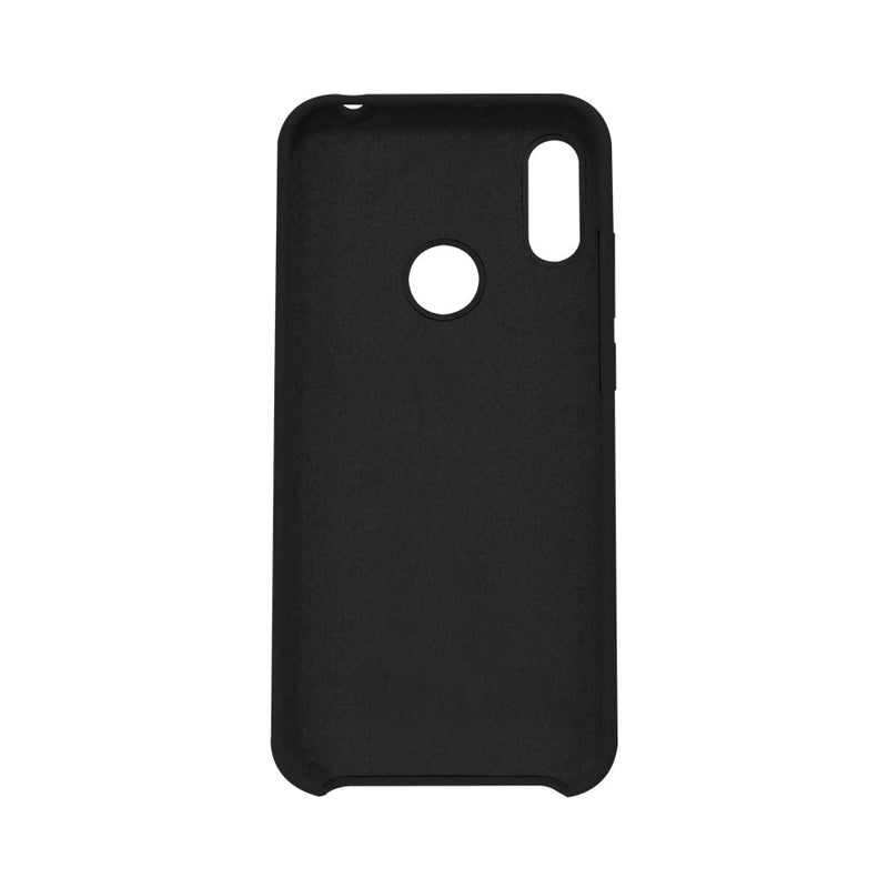 Funda Ghia De  Silicon Color Negro Con Mica Para Huawei Y6 2019