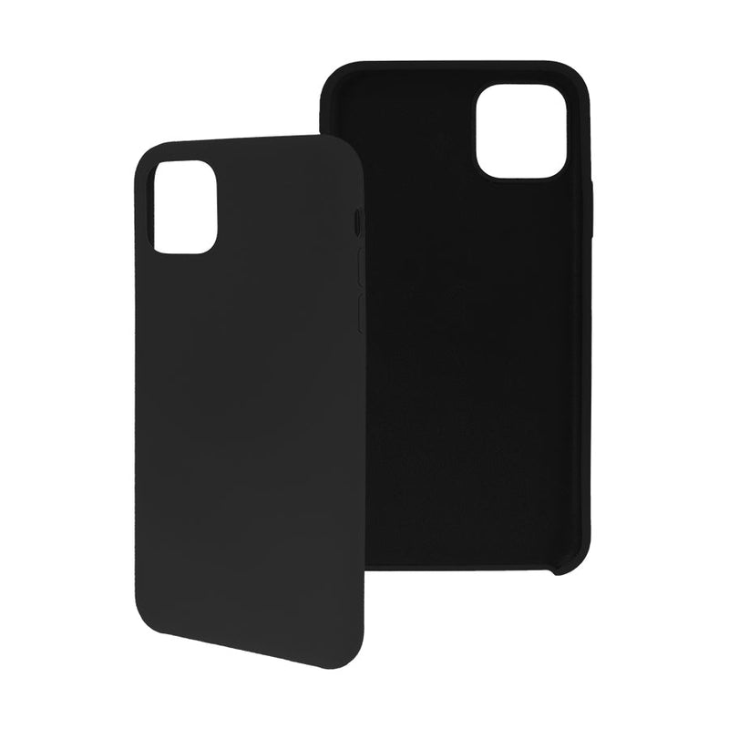 Funda Ghia De Silicon Color Negro Con Mica Para Iphone 11 Pro