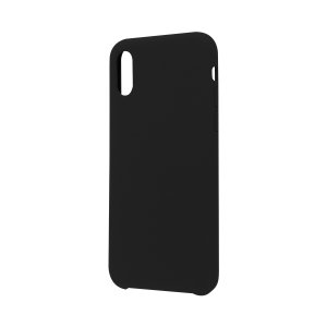 Funda Ghia De Silicon Color Negro Con Mica Para Samsung A01