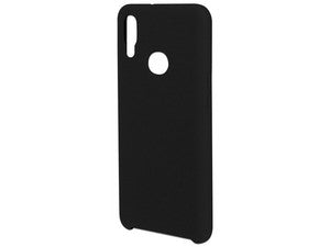 Funda Ghia De Silicon Color Negro Con Mica Para Samsung A10s