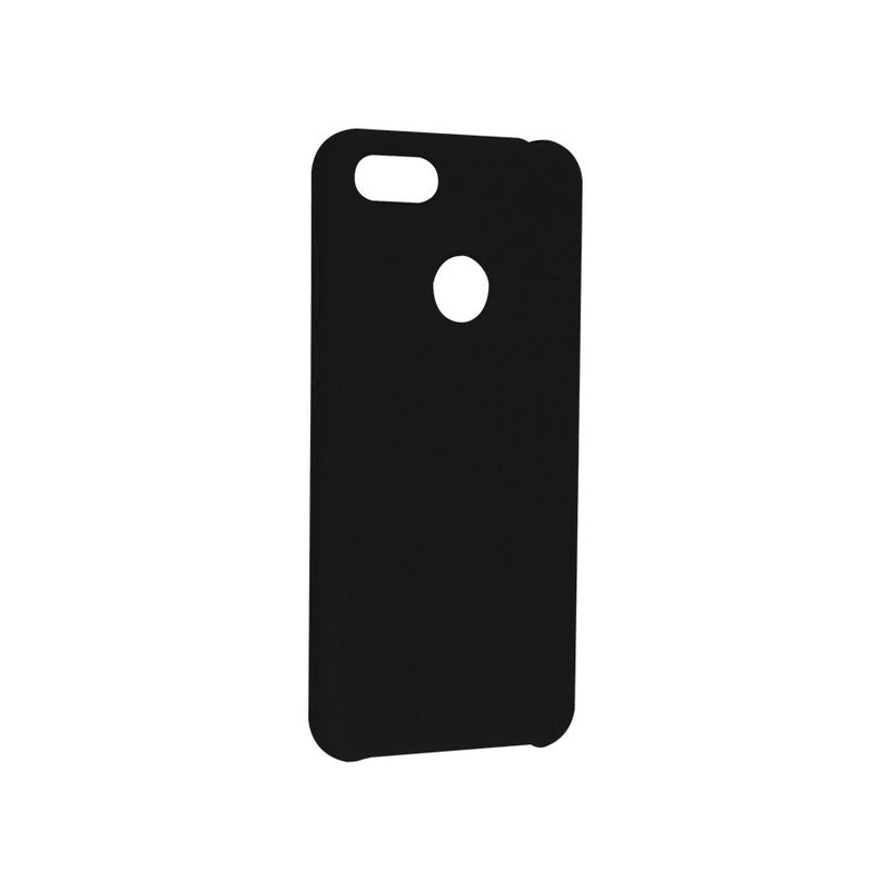 Funda Ghia De Silicon Color Negro Para Motorola E6 Play