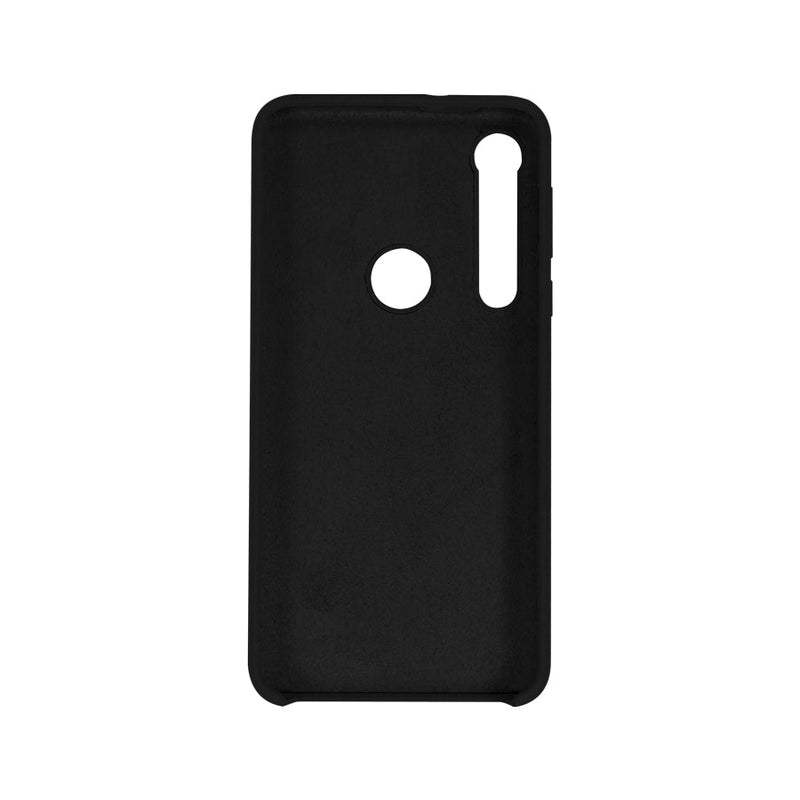 Funda Ghia De Silicon Color Negro Para Motorola G8 Play