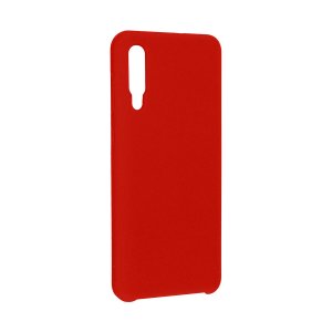 Funda Ghia De  Silicon Color Roja Con Mica Para Samsung A30s