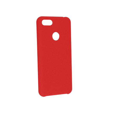 Funda Ghia De Silicon Color Rojo Para Motorola E6 Play