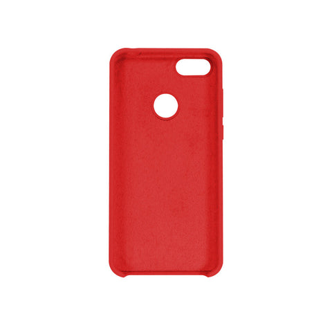 Funda Ghia De Silicon Color Rojo Para Motorola E6 Play