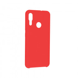Funda Ghia De Silicon Color Rojo Para Motorola E6 Plus