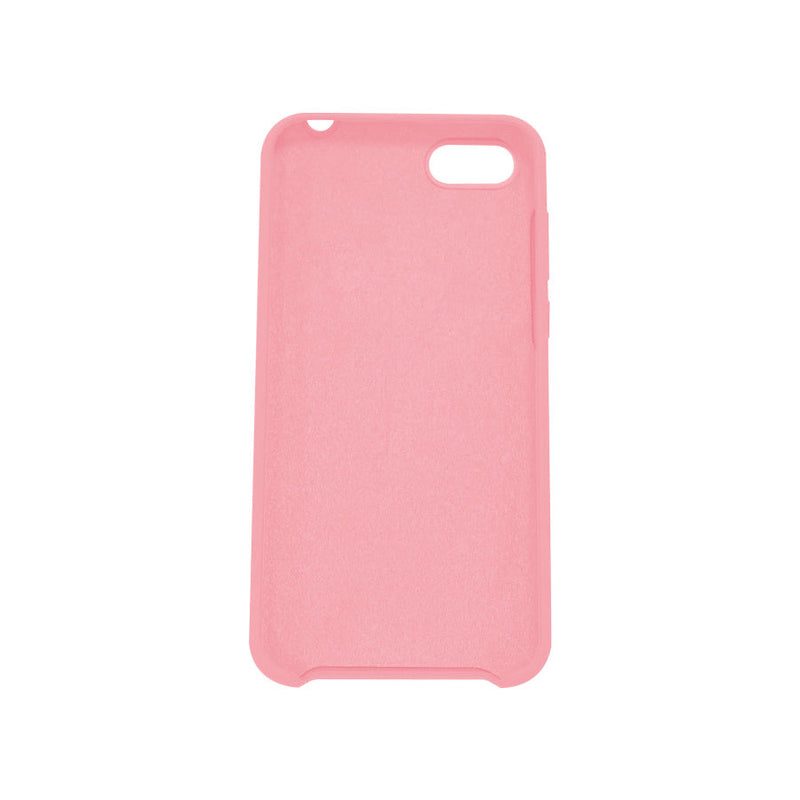 Funda Ghia De Silicon Color Rosa Con Mica Para Huawei Y5