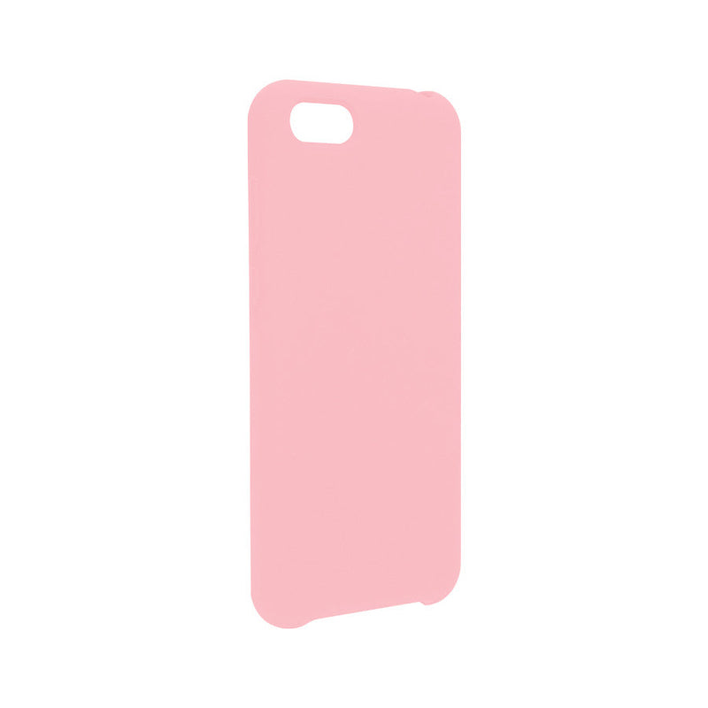 Funda Ghia De Silicon Color Rosa Con Mica Para Huawei Y5