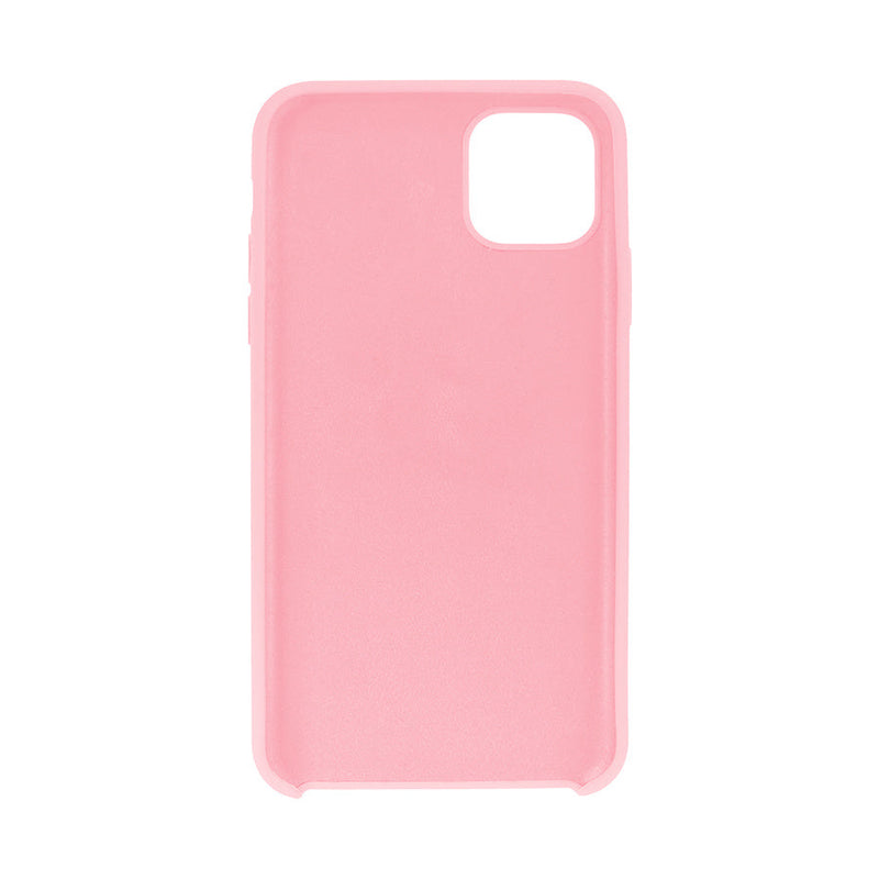 Funda Ghia De Silicon Color Rosa Con Mica Para Iphone 11 Pro Max