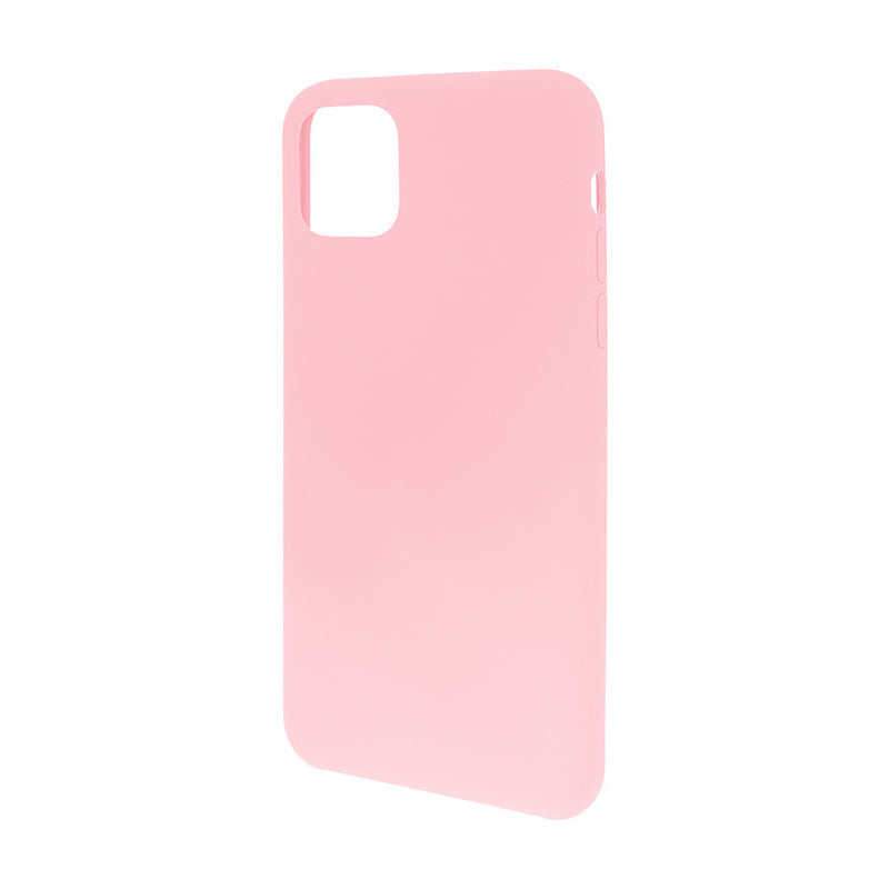 Funda Ghia De Silicon Color Rosa Con Mica Para Iphone 11 Pro Max