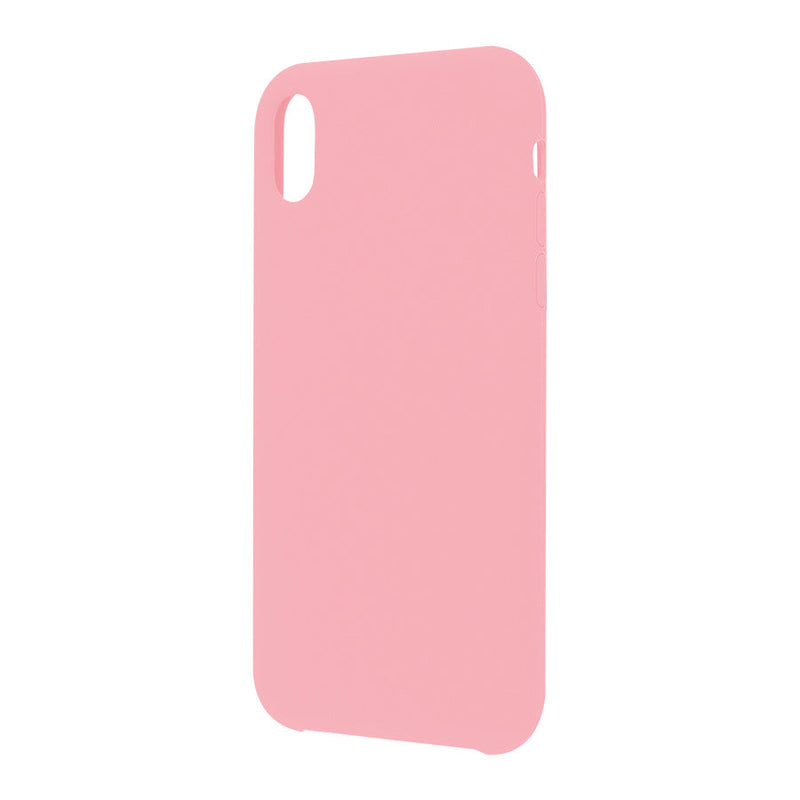 Funda Ghia De Silicon Color Rosa Con Mica Para Iphone Xr