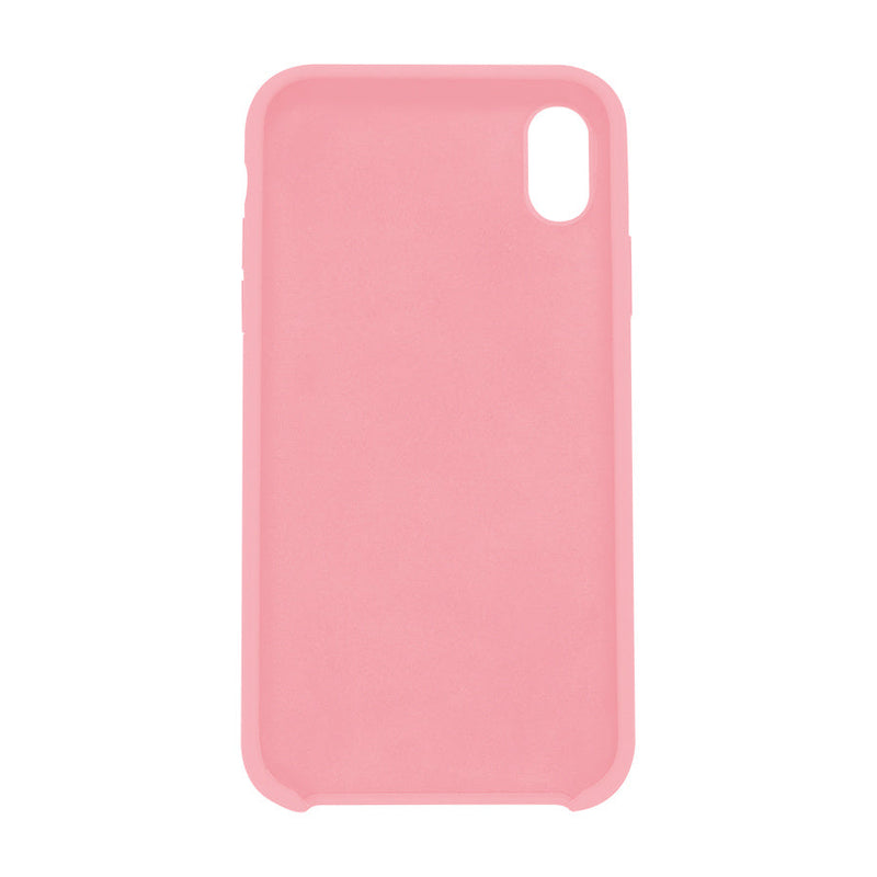 Funda Ghia De Silicon Color Rosa Con Mica Para Iphone Xr