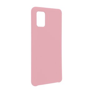 Funda Ghia De Silicon Color  Rosa Con Mica Para Samsung A51s