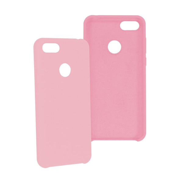 Funda Ghia De Silicon Color Rosa Para Motorola E6 Play