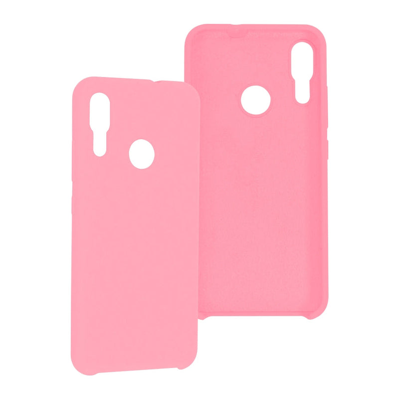 Funda Ghia De Silicon Color Rosa Para Motorola E6 Plus