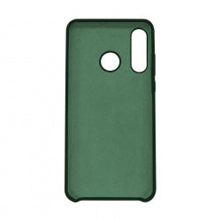 Funda Ghia De Silicon Color Verde Con Mica Para Huawei P30 Lite