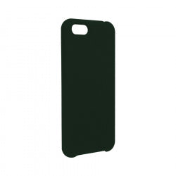 Funda Ghia De Silicon Color Verde Con Mica Para Huawei Y5