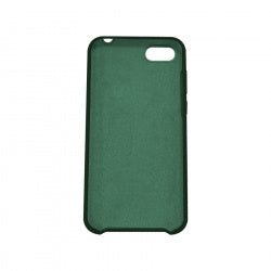 Funda Ghia De Silicon Color Verde Con Mica Para Huawei Y5