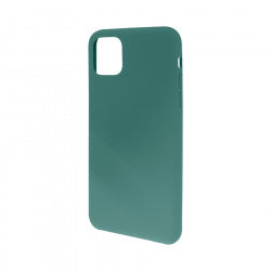 Funda Ghia De Silicon Color Verde Con Mica Para Iphone 11 Pro