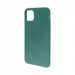 Funda Ghia De Silicon Color Verde Con Mica Para Iphone 11 Pro Max