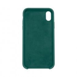 Funda Ghia De Silicon Color Verde Con Mica Para Iphone Xr