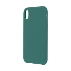 Funda Ghia De Silicon Color Verde Con Mica Para Iphone Xr